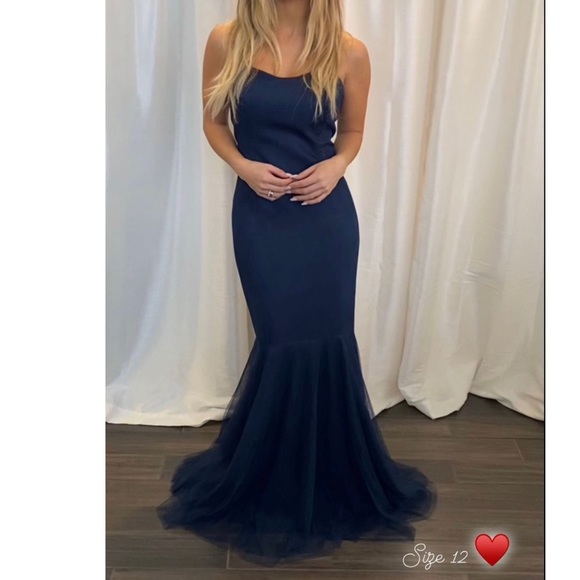 WTOO by Watters- Style 00538 in Navy - Picture 1 of 2